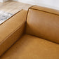 Modway Restore Vegan Leather Sectional Sofa 40.5 x 41.5 x 28 Tan MDY-EEI-4492-TAN