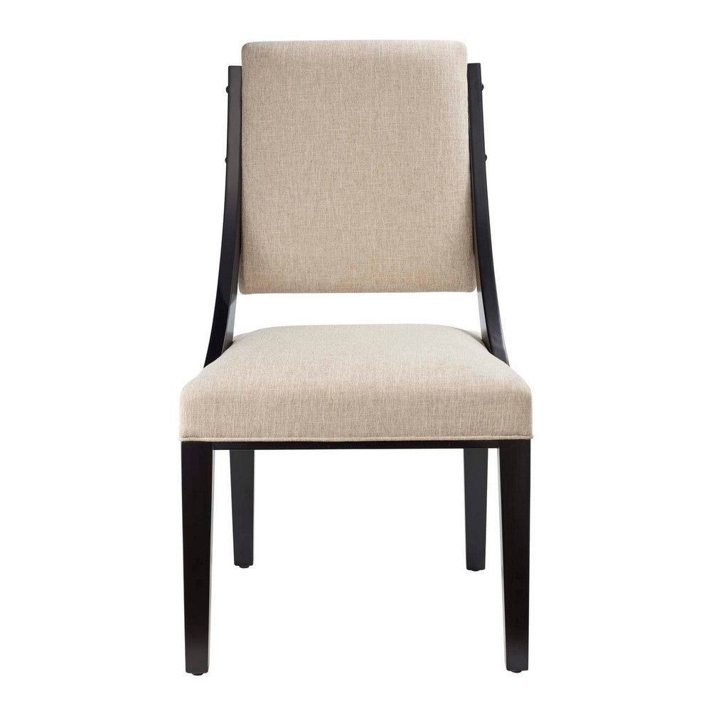 Cambridge Upholstered Fabric Dining Chairs - Set of 2 - No Shipping Charges MDY-EEI-4553-BEI