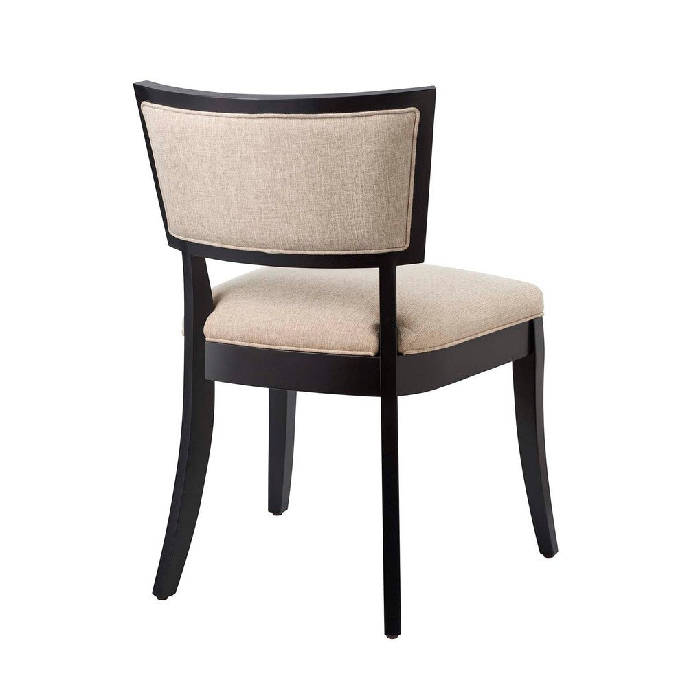 Pristine Upholstered Fabric Dining Chairs - Set of 2 - No Shipping Charges MDY-EEI-4557-BEI