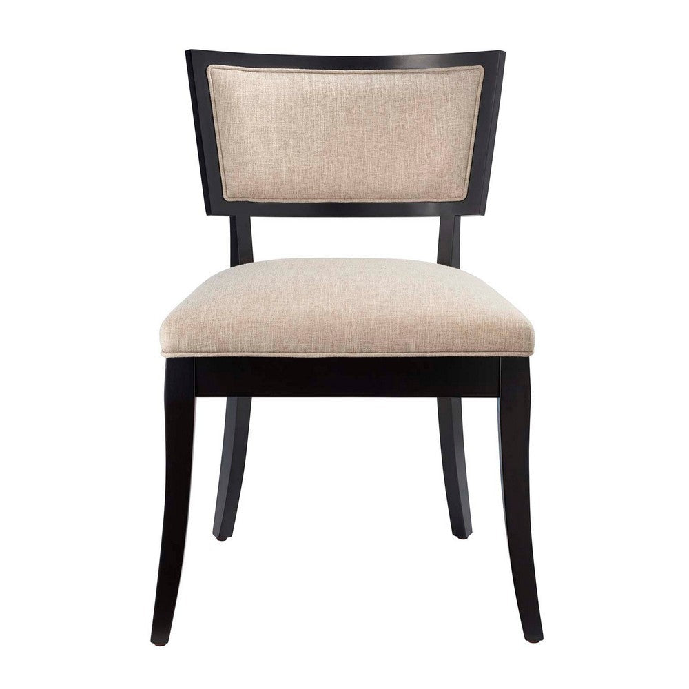 Pristine Upholstered Fabric Dining Chairs - Set of 2 - No Shipping Charges MDY-EEI-4557-BEI