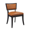 Pristine Vegan Leather Dining Chairs - Set of 2 - No Shipping Charges MDY-EEI-4558-TAN