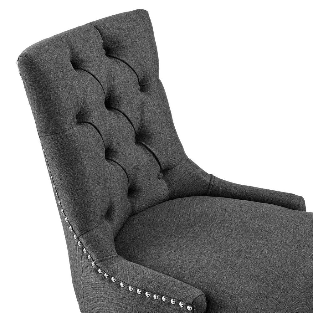 Regent Tufted Fabric Office Chair - No Shipping Charges MDY-EEI-4572-BLK-BEI