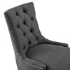 Regent Tufted Fabric Office Chair - No Shipping Charges MDY-EEI-4572-BLK-BEI