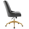 Empower Channel Tufted Performance Velvet Office Chair MDY-EEI-4575-GLD-DUS