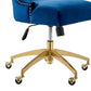 Empower Channel Tufted Performance Velvet Office Chair MDY-EEI-4575-GLD-DUS