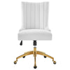 Empower Channel Tufted Performance Velvet Office Chair MDY-EEI-4575-GLD-DUS