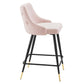 Modway Adorn Performance Velvet Counter Stool Set of 2 Pink MDY-EEI-4594-PNK