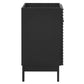 Modway Render Bathroom Vanity Cabinet in Black-Sink Basin Not Included, 24 Inch