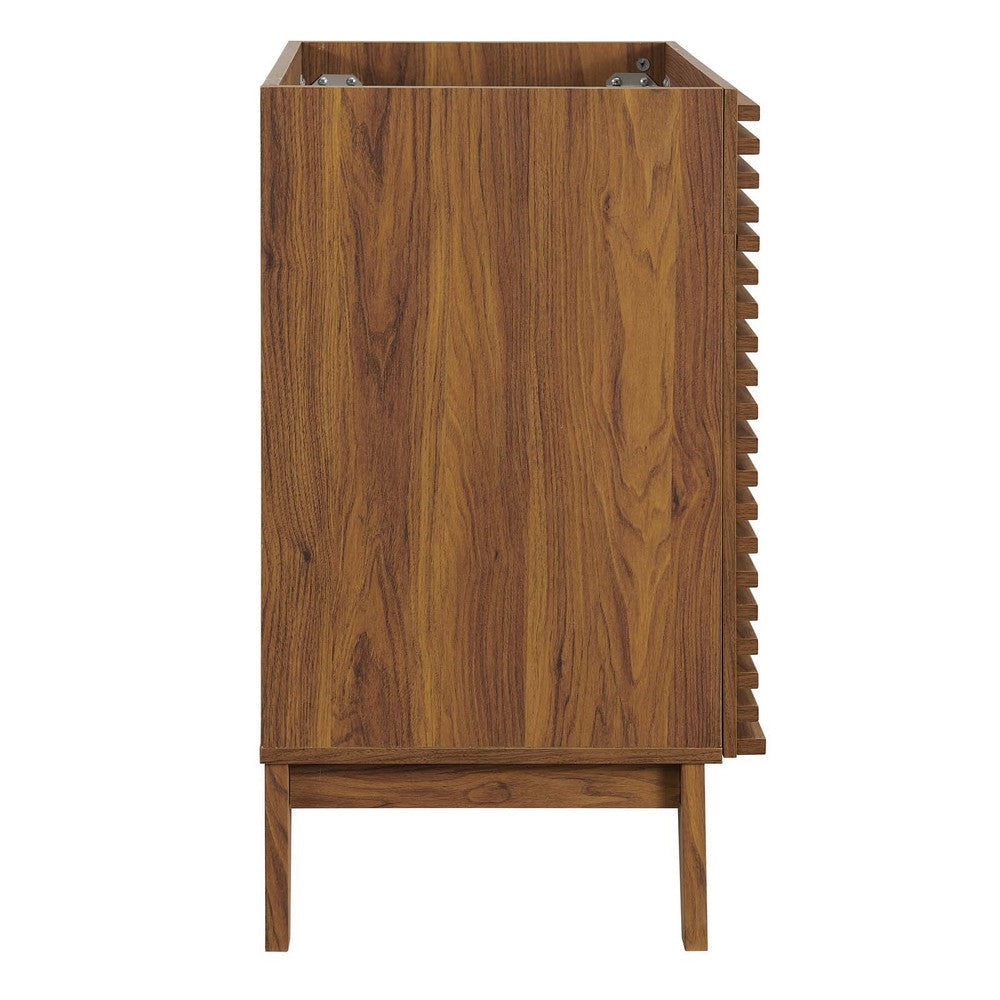 Modway Render 23.5’’ Bathroom Vanity in Walnut (Sink Basin Not Included) MDY-EEI-4598-WAL