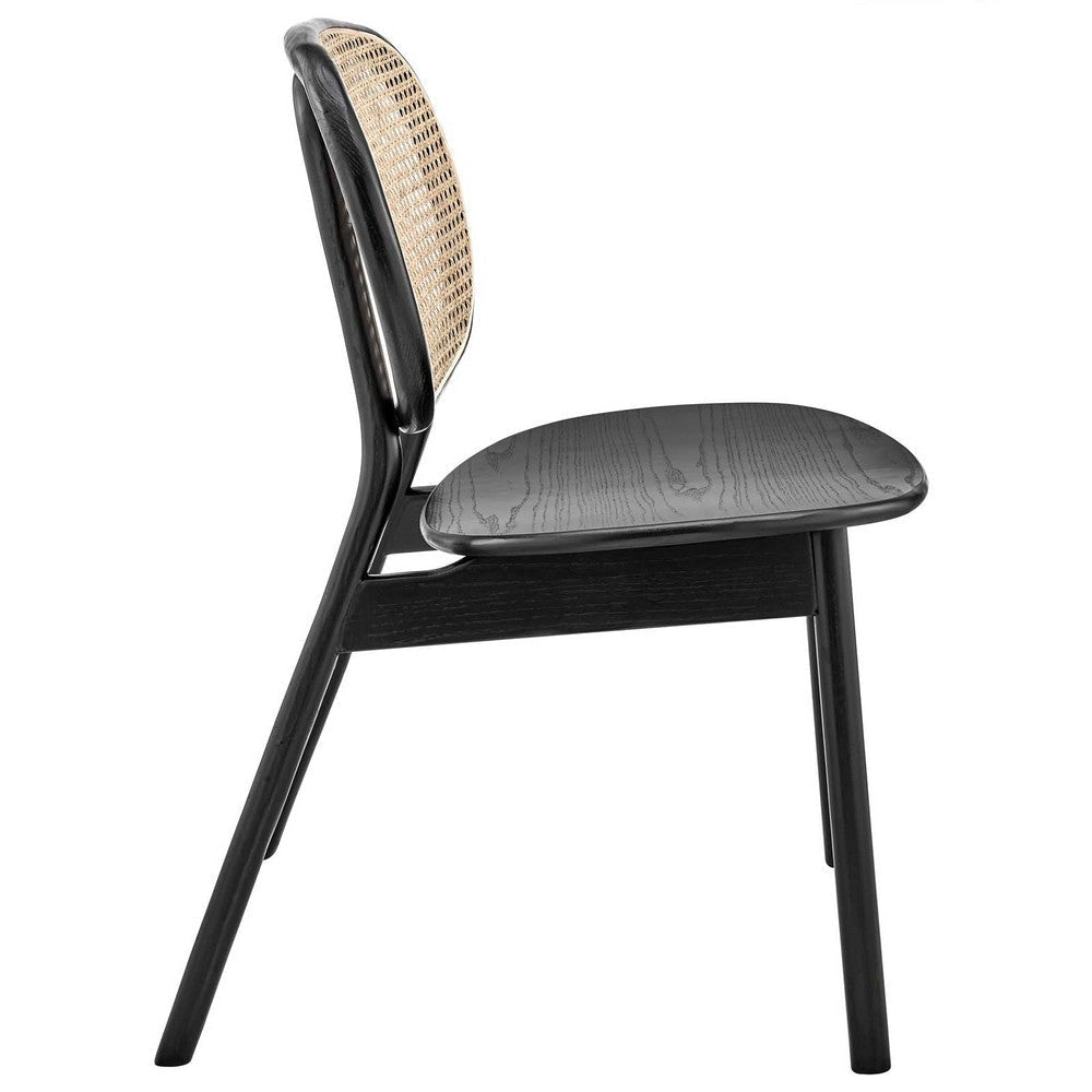 Malina Wood Dining Side Chair - No Shipping Charges MDY-EEI-4649-BLK