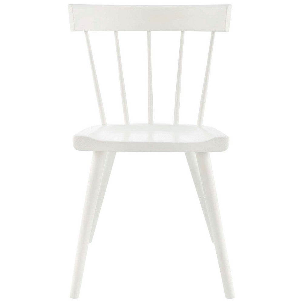 Sutter Wood Dining Side Chair - No Shipping Charges MDY-EEI-4650-WHI