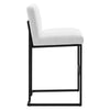 Indulge Channel Tufted Fabric Bar Stool - No Shipping Charges MDY-EEI-4654-LGR