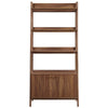 Modway 33’’ Bookshelf Display Case in Walnut MDY-EEI-4656-WAL