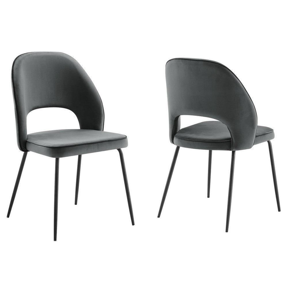 Modway Nico Performance Dining Chair, Black Gray