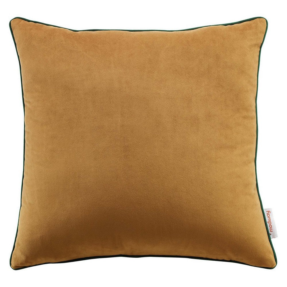 Accentuate 18" Performance Velvet Throw Pillow - No Shipping Charges