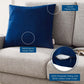 Enhance 20’ Performance Velvet Throw Pillow - No Shipping Charges MDY-EEI-4699-BLO