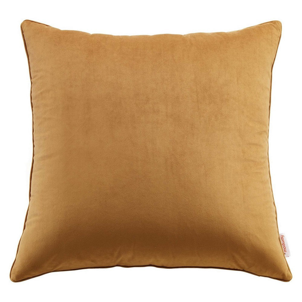 Enhance 24" Performance Velvet Throw Pillow - No Shipping Charges