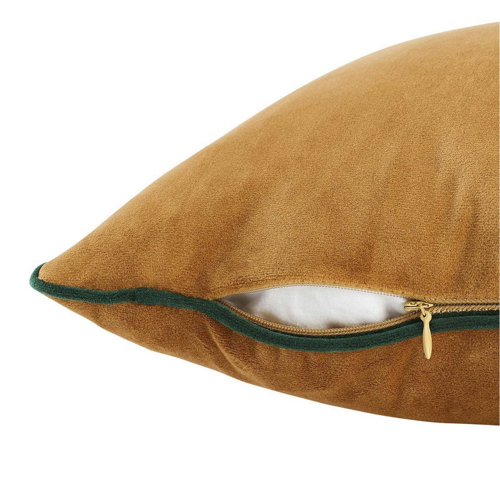 Accentuate 24’ Performance Velvet Throw Pillow - No Shipping Charges MDY-EEI-4702-BLO-NAV