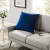 Accentuate 24’ Performance Velvet Throw Pillow - No Shipping Charges MDY-EEI-4702-BLO-NAV