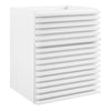 Modway Render 18" Wall-Mount Bathroom Vanity in White-Sink Basin Not Included, 18 Inch