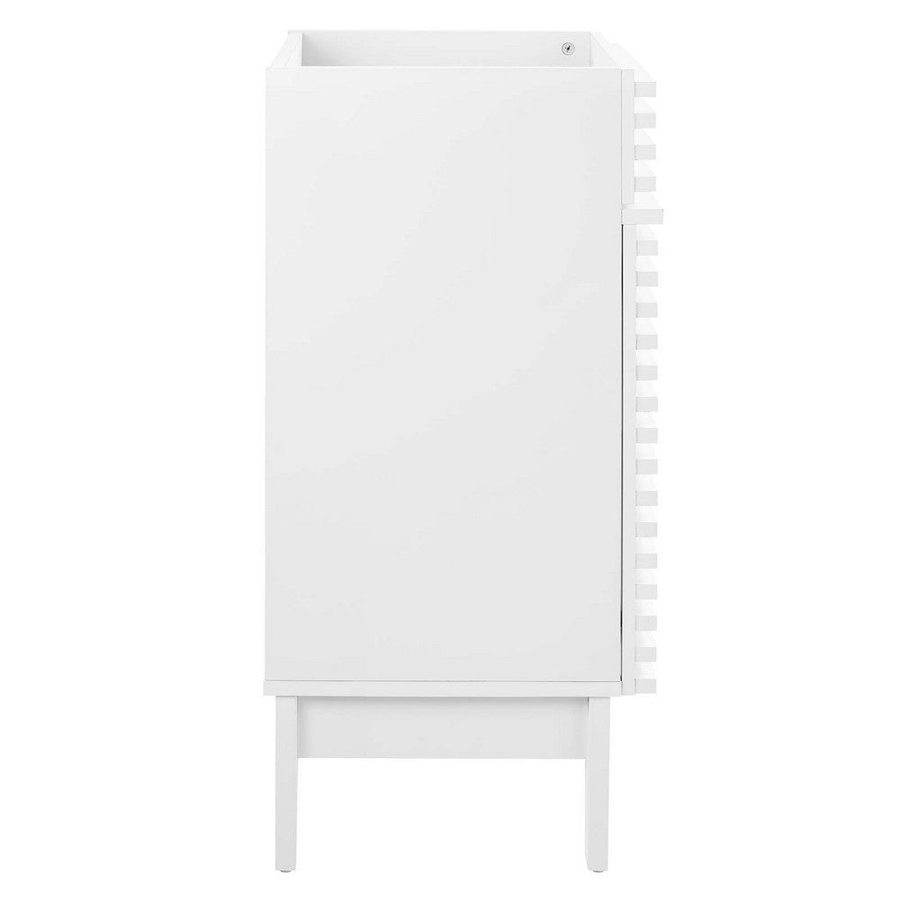 Modway Render 18’’ Bathroom Vanity in White-Sink Basin Not Included 18 Inch MDY-EEI-4849-WHI