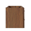 Modway Render 30’’ Wall-Mount Bathroom Vanity in Walnut - Sink Basin Not Included MDY-EEI-4850-WAL