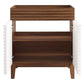 Modway Render 30’’ Bathroom Vanity in White Walnut-Sink Basin Not Included 30 Inch MDY-EEI-4851-WHI-WAL