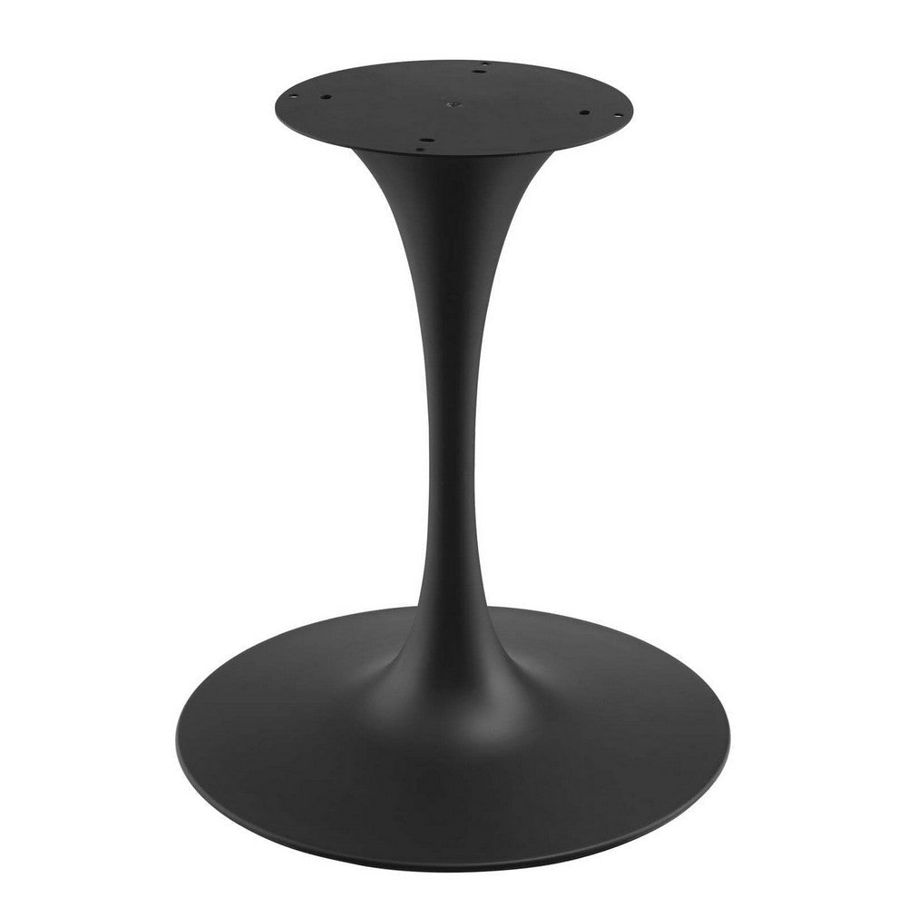 Modway Lippa Dining Table 40’’ Black Natural MDY-EEI-4871-BLK-NAT