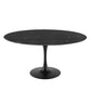 Modway Lippa Dining Table, 60", Black Black