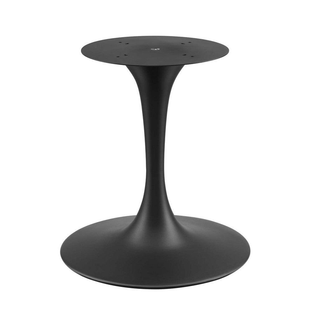 Modway Lippa Dining Table 60’’ Black Natural MDY-EEI-4887-BLK-NAT