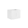 Modway Vitality 24" Bathroom Vanity Cabinet (Sink Basin Not Included), 24 Inch, White