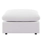 Commix Overstuffed Outdoor Patio Ottoman - No Shipping Charges MDY-EEI-4903-CHA