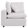 Modway EEI-4904-WHI Commix Overstuffed Outdoor Patio Corner Chair White MDY-EEI-4904-WHI