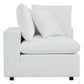 Modway EEI-4907-WHI Commix Sunbrella Outdoor Patio Corner Chair White MDY-EEI-4907-WHI