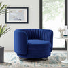 Modway Embrace Swivel Chair, Black Navy