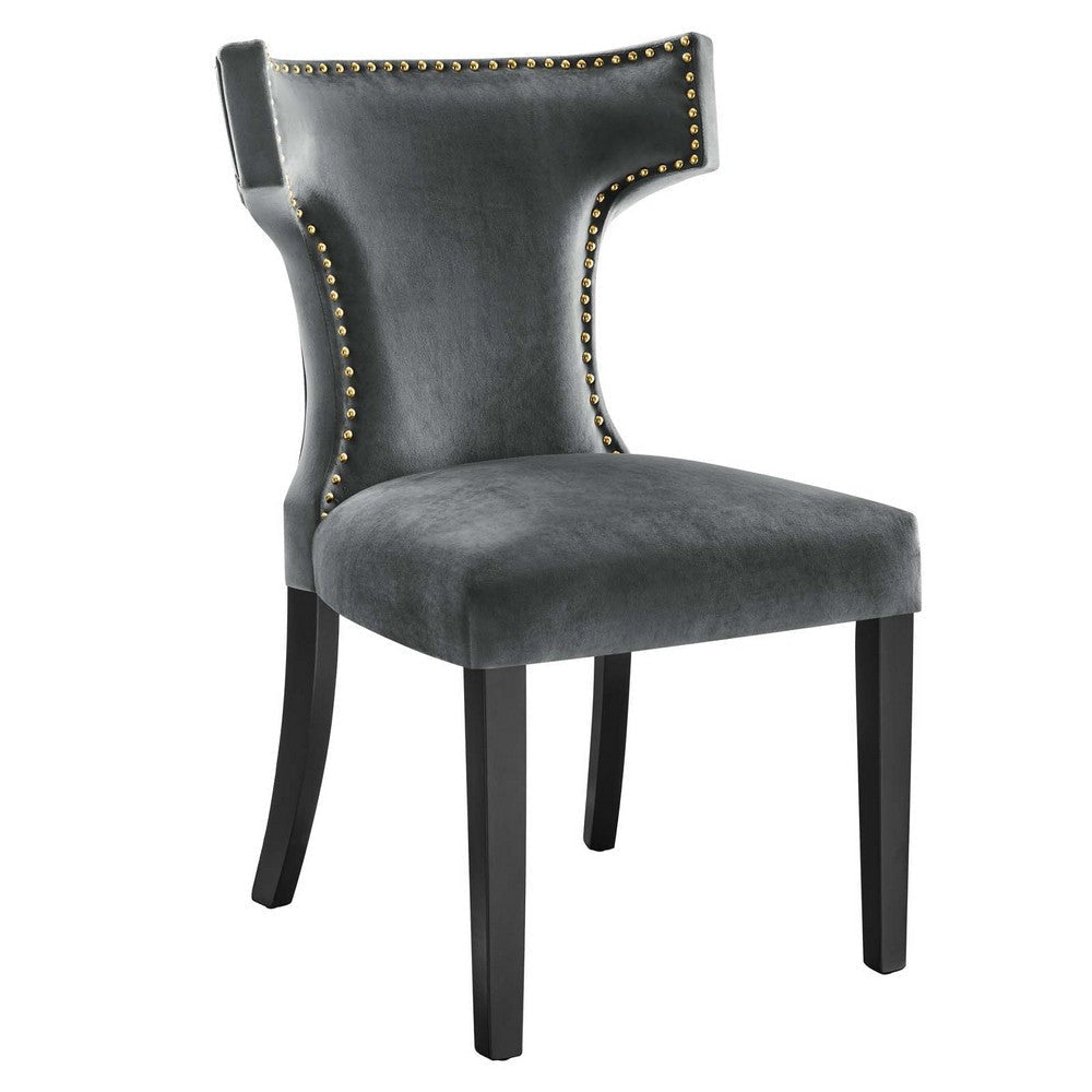 Modway Curve Dining Chair Gray MDY-EEI-5008-GRY