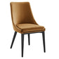 Modway Viscount Dining Chair, Cognac