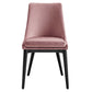 Modway Viscount Dining Chair Dusty Rose MDY-EEI-5009-DUS