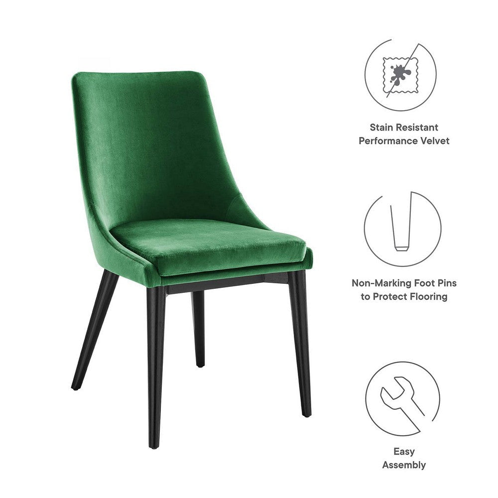 Modway Viscount Dining Chair Emerald MDY-EEI-5009-EME