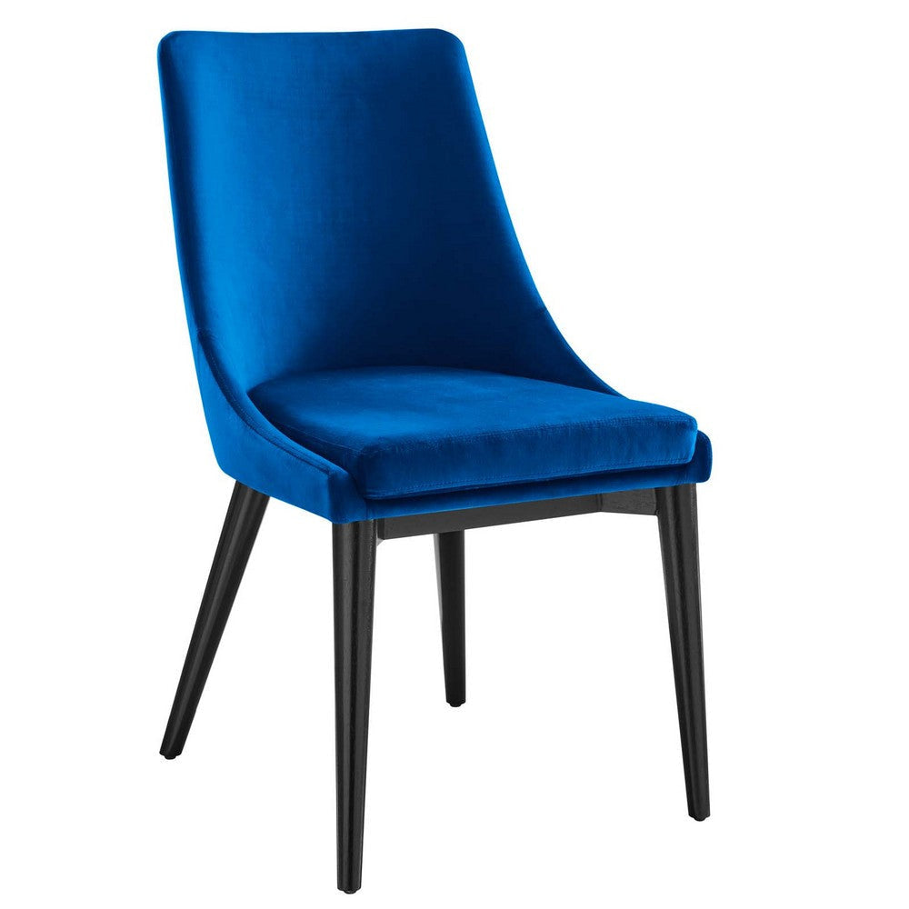 Viscount Performance Velvet Dining Chair - No Shipping Charges