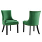 Marquis Performance Velvet Dining Chairs - Set of 2 - No Shipping Charges