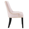 Modway Marquis Performance Velvet Set of 2 Dining Chair Pink MDY-EEI-5010-PNK