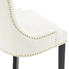 Modway Marquis Performance Velvet Set of 2 Dining Chair White MDY-EEI-5010-WHI