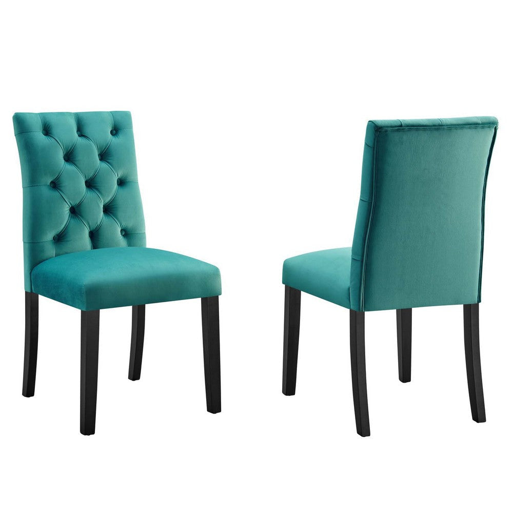 Duchess Performance Velvet Dining Chairs - Set of 2 - No Shipping Charges