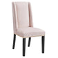 Modway Baron Performance Velvet Set of 2 Dining Chair Pink MDY-EEI-5012-PNK