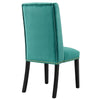 Baron Performance Velvet Dining Chairs - Set of 2 - No Shipping Charges MDY-EEI-5012-BLU