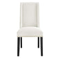 Modway Baron Performance Velvet Set of 2 Dining Chair White MDY-EEI-5012-WHI