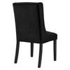 Baronet Performance Velvet Dining Chairs - Set of 2 - No Shipping Charges MDY-EEI-5013-BLK