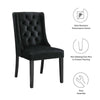 Baronet Performance Velvet Dining Chairs - Set of 2 - No Shipping Charges MDY-EEI-5013-BLK