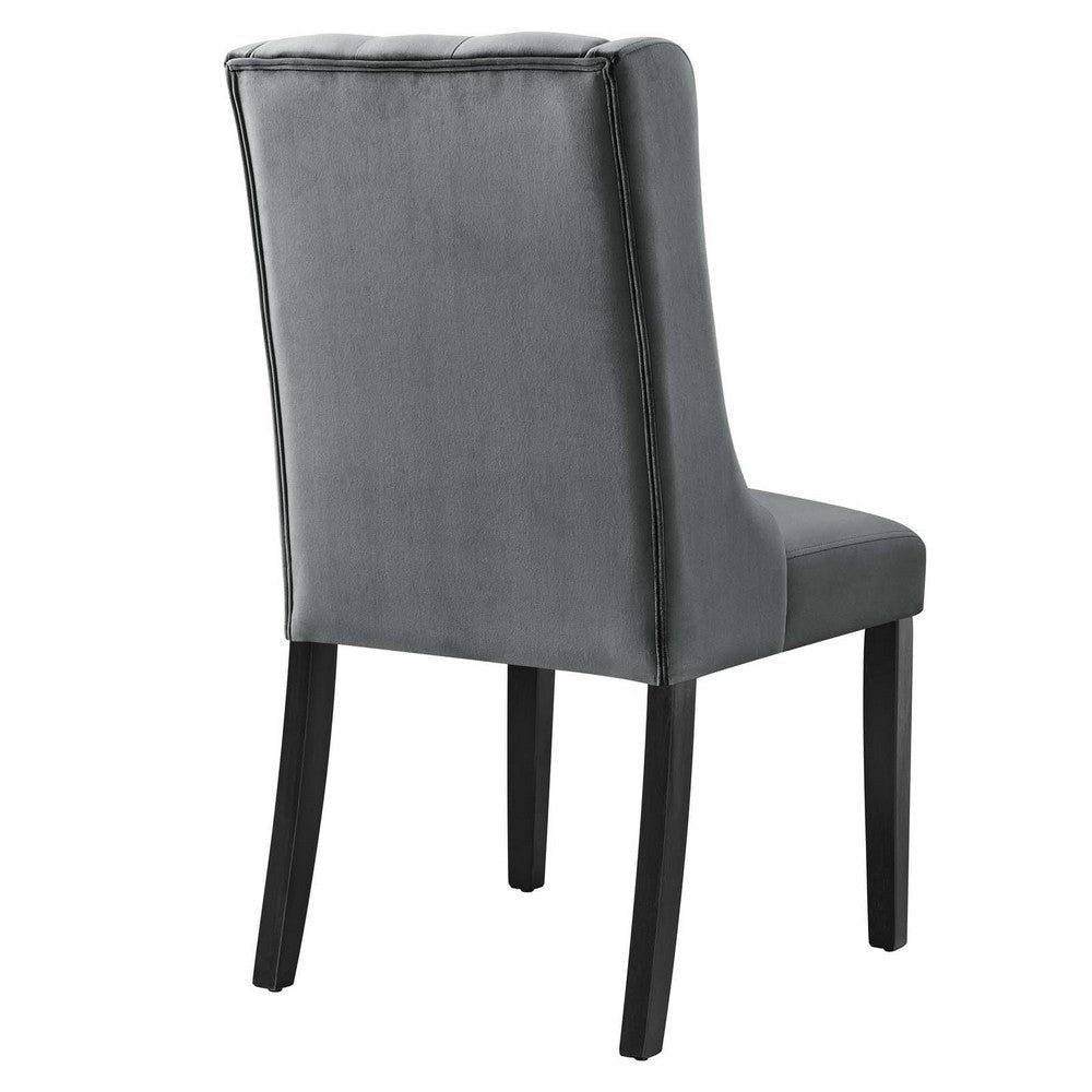 Baronet Performance Velvet Dining Chairs - Set of 2 - No Shipping Charges MDY-EEI-5013-COG